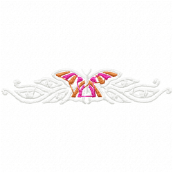 Butterfly Embroidery Design 5